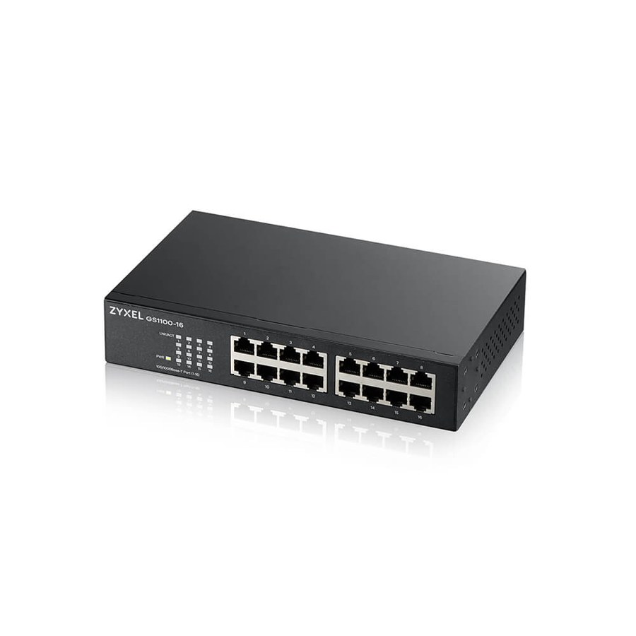 Zyxel GS1100-16 — Switch 16 porte Gigabit
