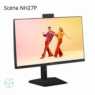 MONITOR SICOMPUTER SCENA 27" NH27P - 16:9 - MULTIM. DP, HDMI, HELLO C. - PIVOT