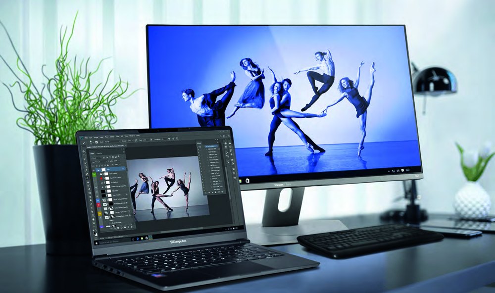 MONITOR SICOMPUTER SCENA 23,8" IPS NI24 - 16:9 - MULTIM. VGA, DP, HDMI — vista 3